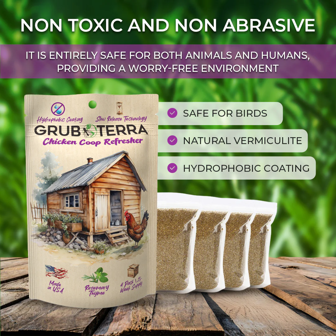 GrubTerra Coop Refresher – Rosemary Thyme - Image 2