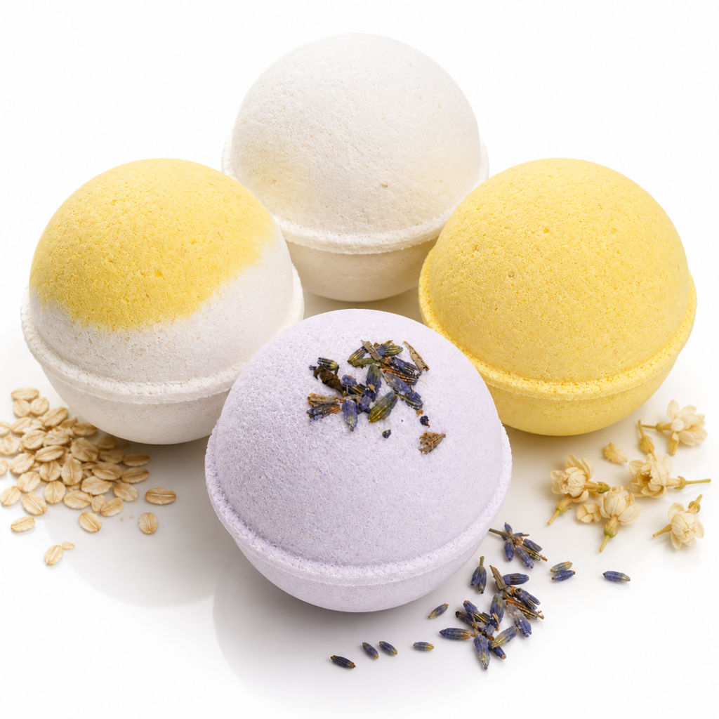 Colloidal Oatmeal Bath Bombs
